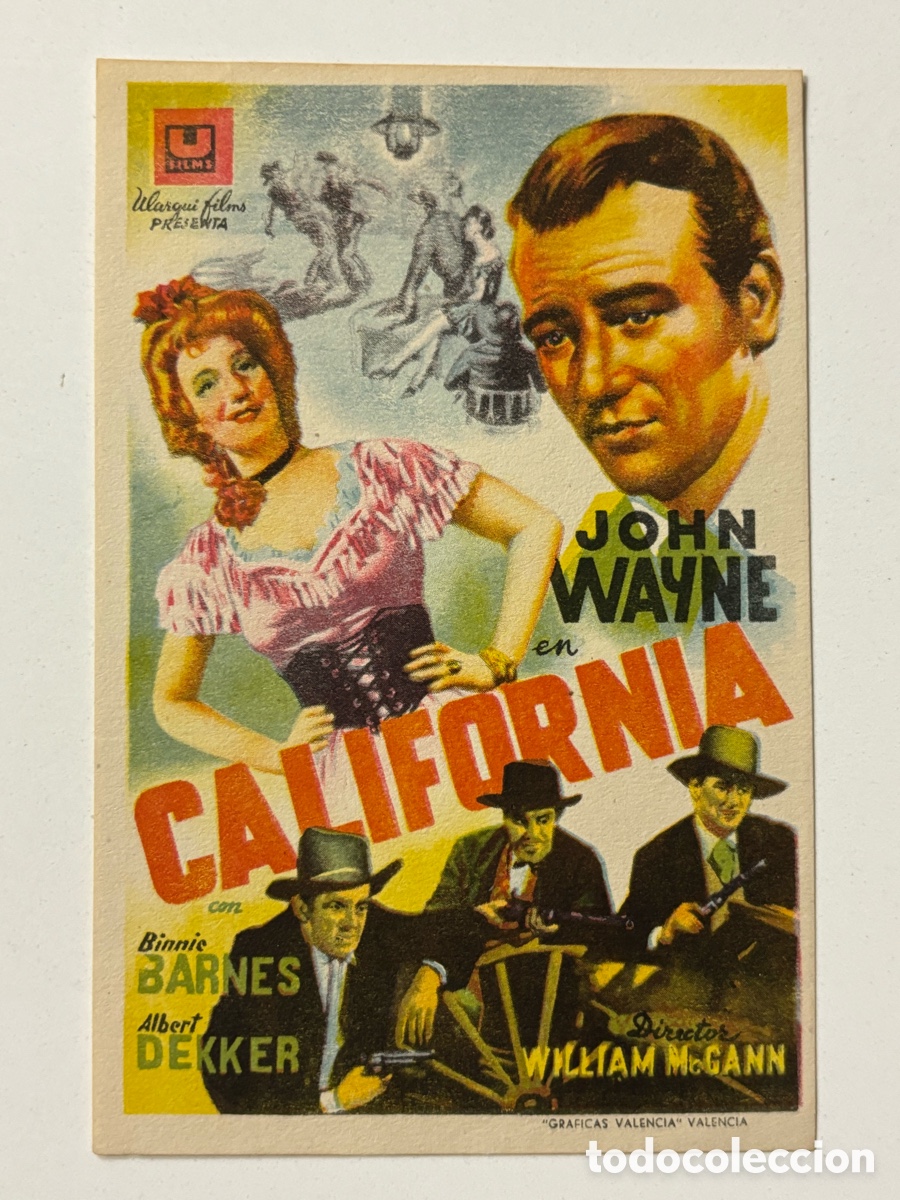 Cine: Programa California john wayne A21 - Foto 1