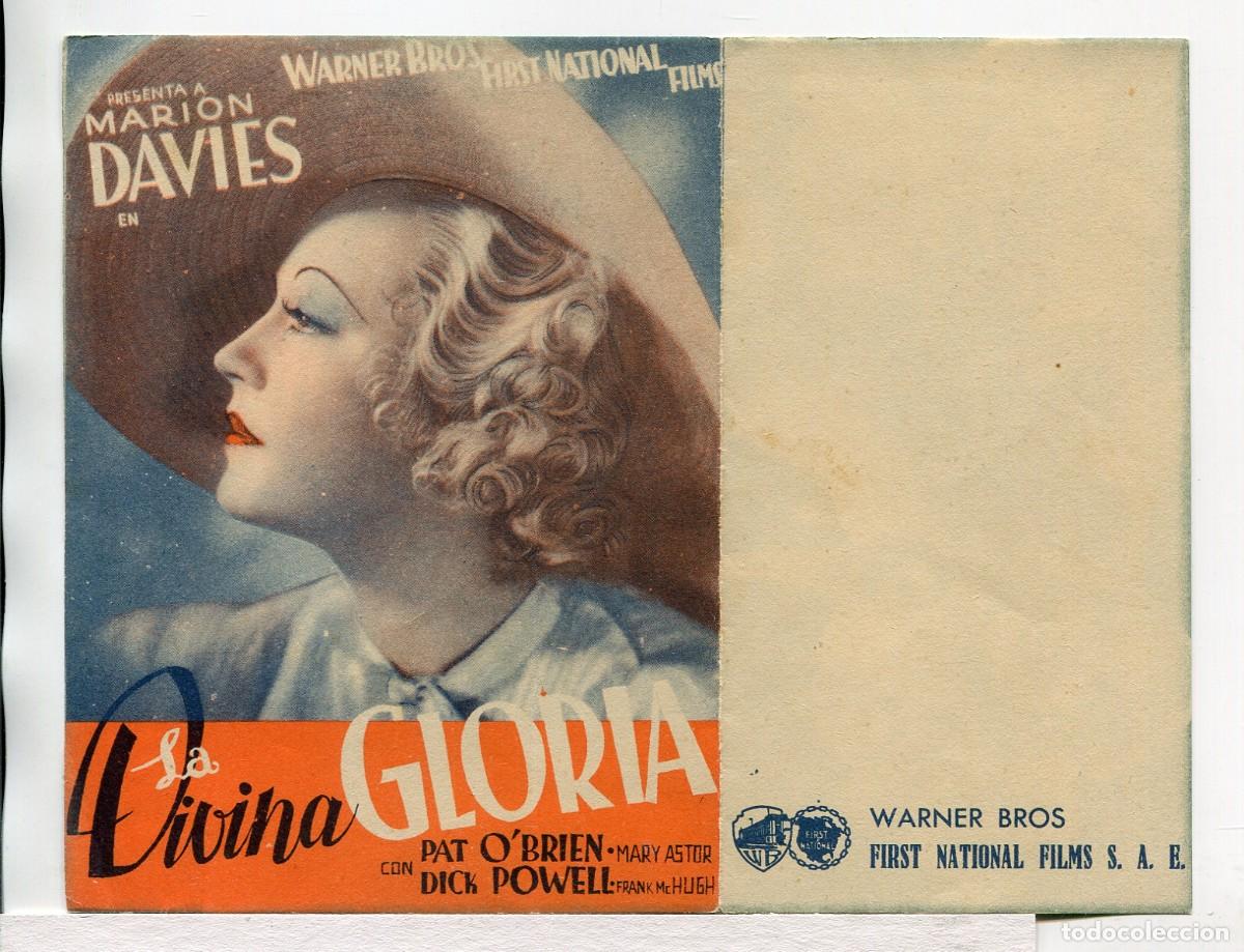 Cine: LA DIVINA GLORIA, con Marion Davies. - Foto 1