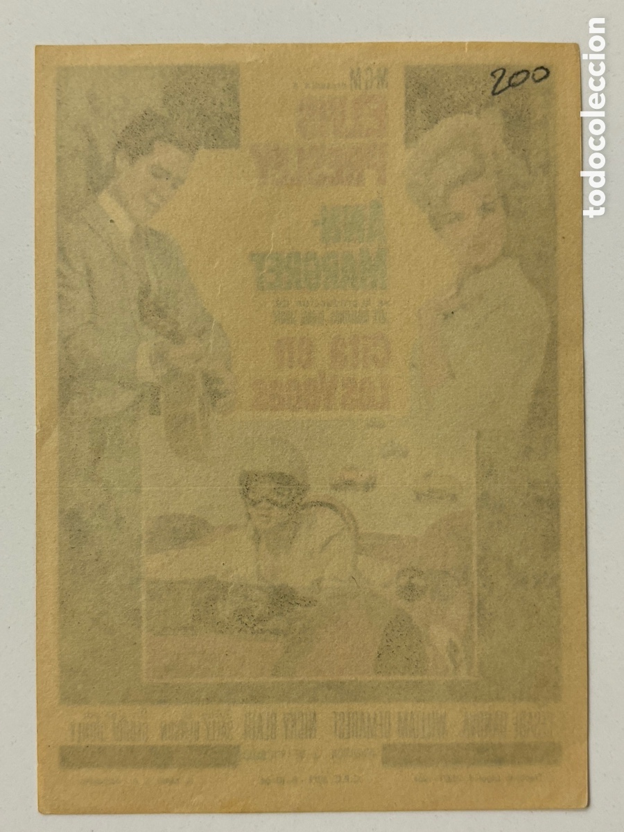 Cine: Programa MGM cita en las Vegas Elvis Presley A21 - Foto 2