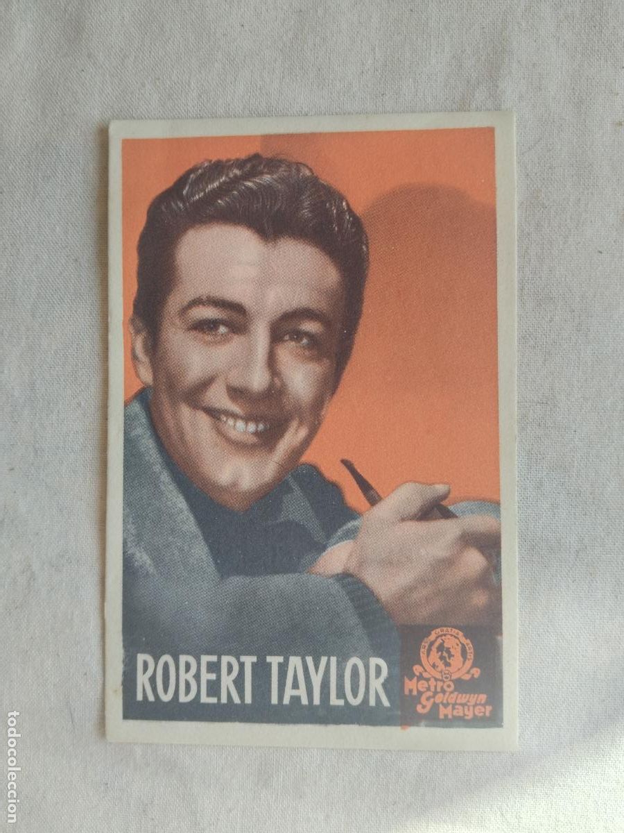 Cine: PROGRAMA DE CINE CARTULINA ROBERT TAYLOR. MGM . - Foto 1