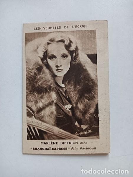 Cine: PTCC2 34 EL EXPRESO DE SHANGHAI PROGRAMA DOBLE CON CALENDARIO FRANCES MARLENE DIETRICH - Foto 1