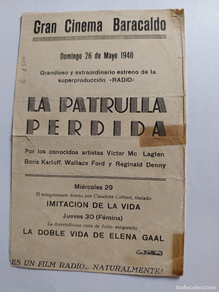 Cine: PROGRAMA DE CINE LA PATRULLA PERDIDA VICTOR MCLAGLEN - Foto 2