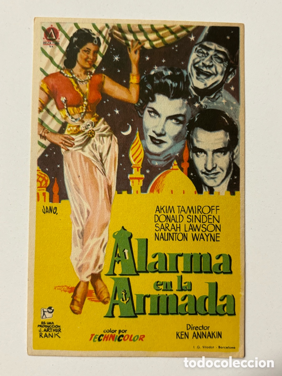Cine: Programa alarma en la armada akim tamiroff A21 - Foto 1