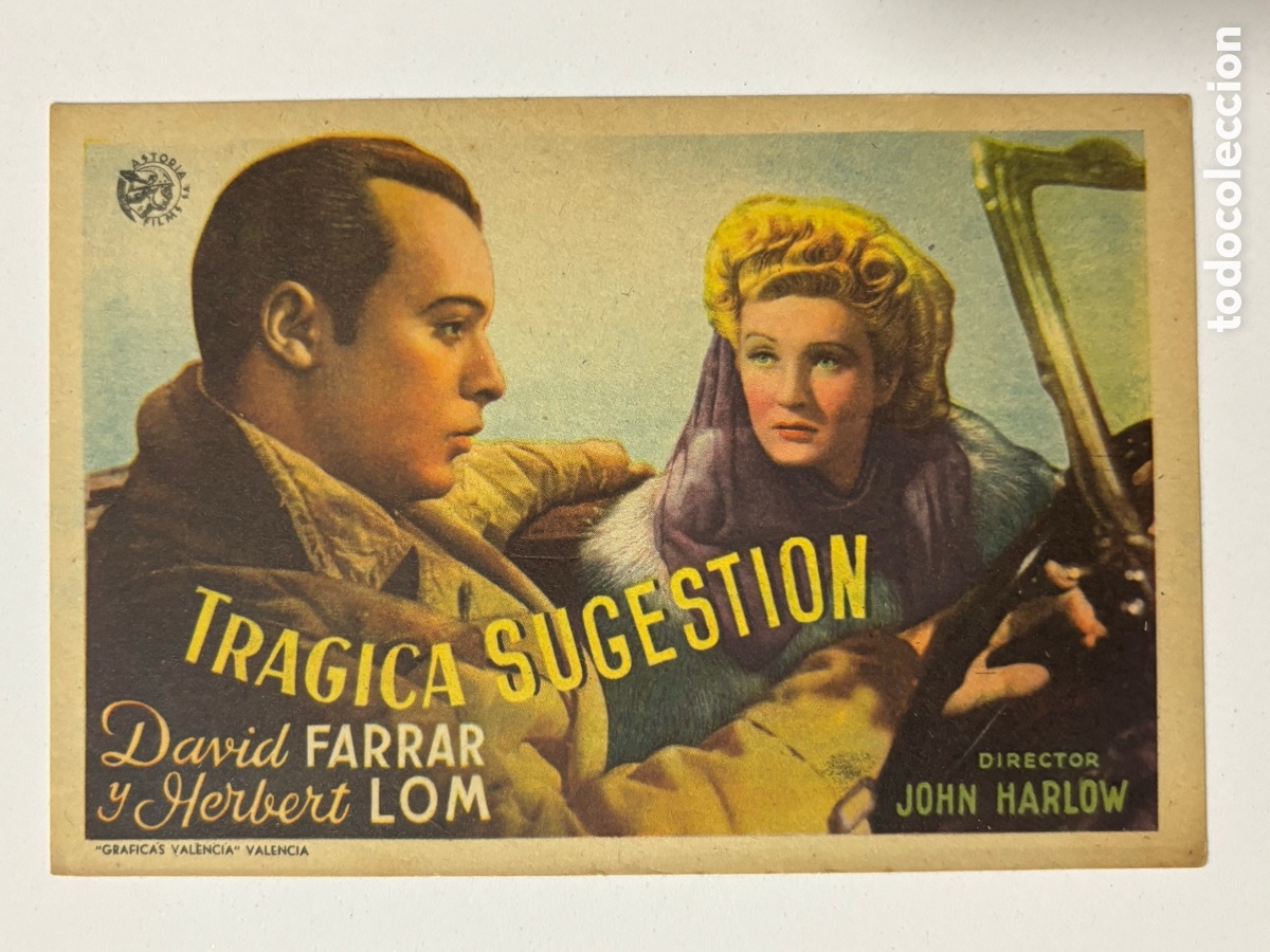Cine: Programa tr&aacute;gica sugesti&oacute;n David Farrar A21 - Foto 1