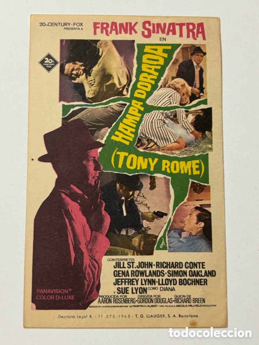 Cine: Programa hampa dorada frank sinatra A21 - Foto 1
