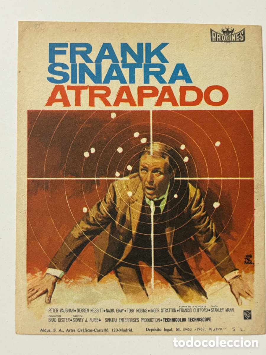 Cine: Programa atrapado frank sinatra A21 - Foto 1
