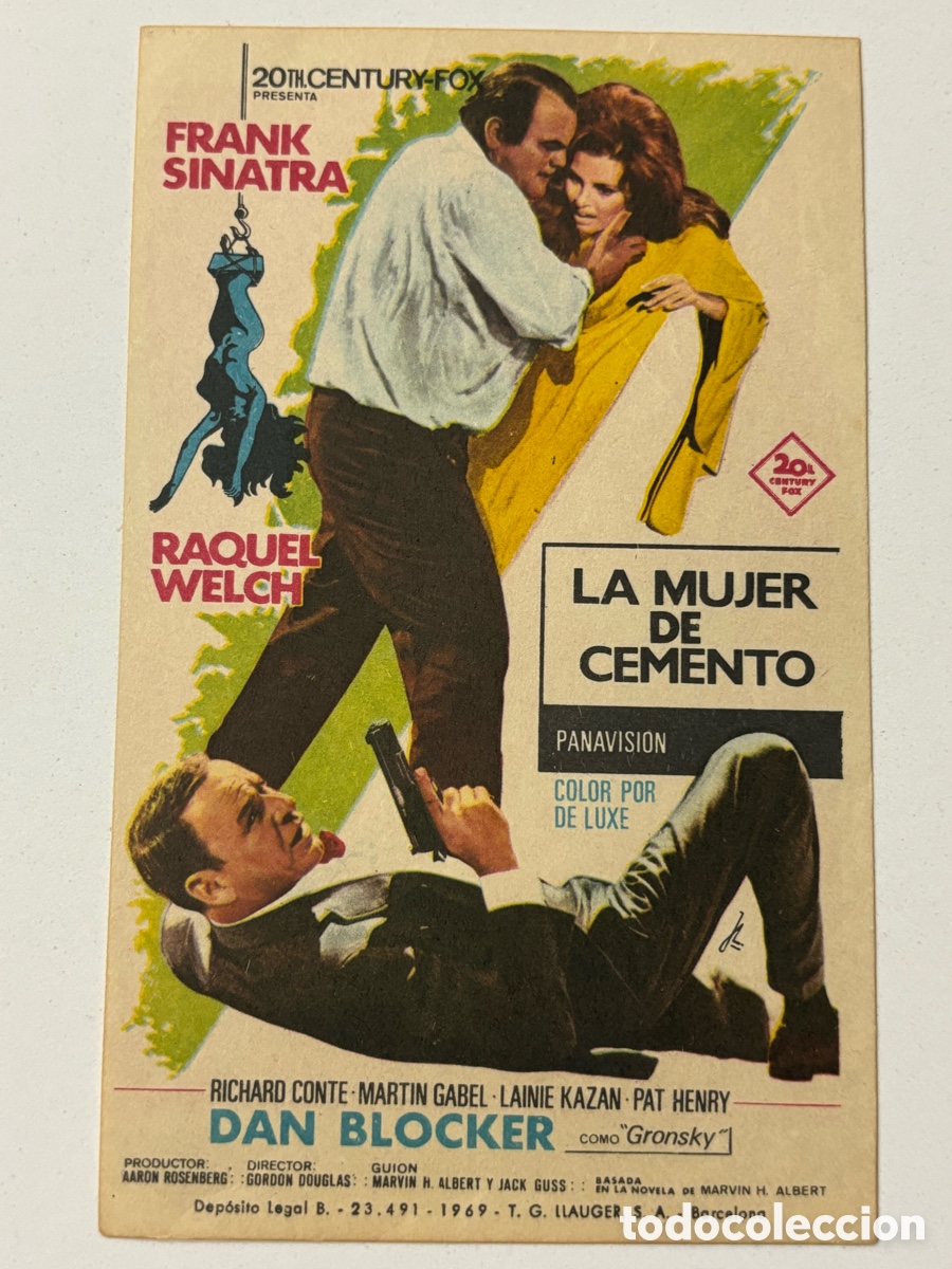 Cine: Programa la mujer de cemento frank sinatra A21 - Foto 1