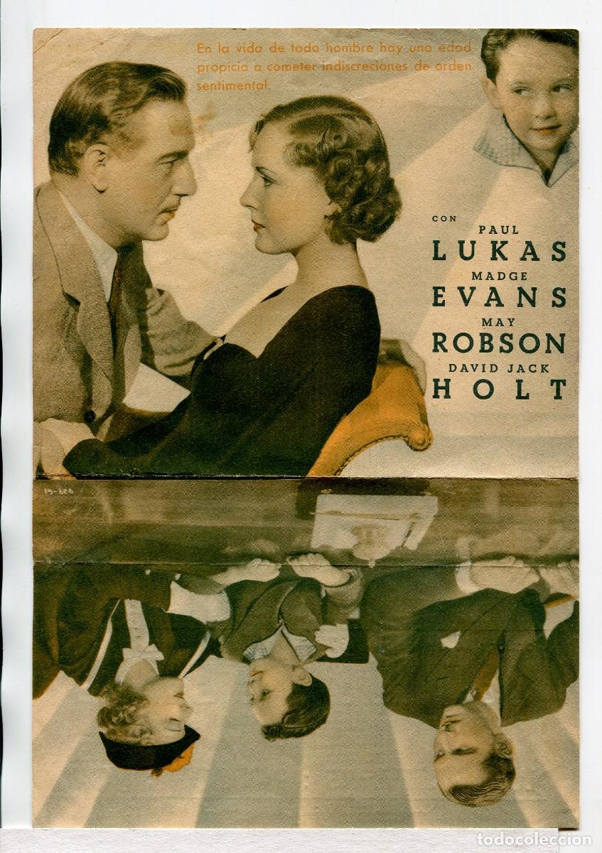 Cine: LA EDAD INDISCRETA, con Paul Lucas. - Foto 2