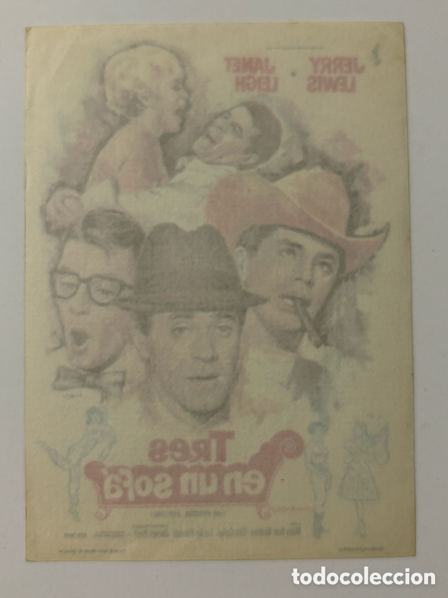 Cine: Programa tres en un sof&aacute; Jerry lewis A21 - Foto 2