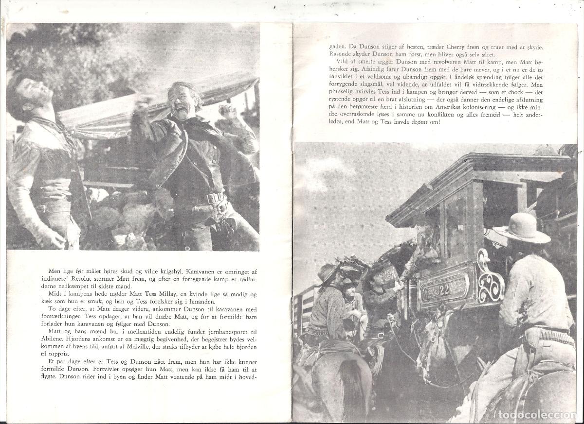 Cine: PTCC 818 RIO ROJO PROGRAMA LIBRITO DANES JOHN WAYNE MONTGOMERY CLIFT - Foto 5