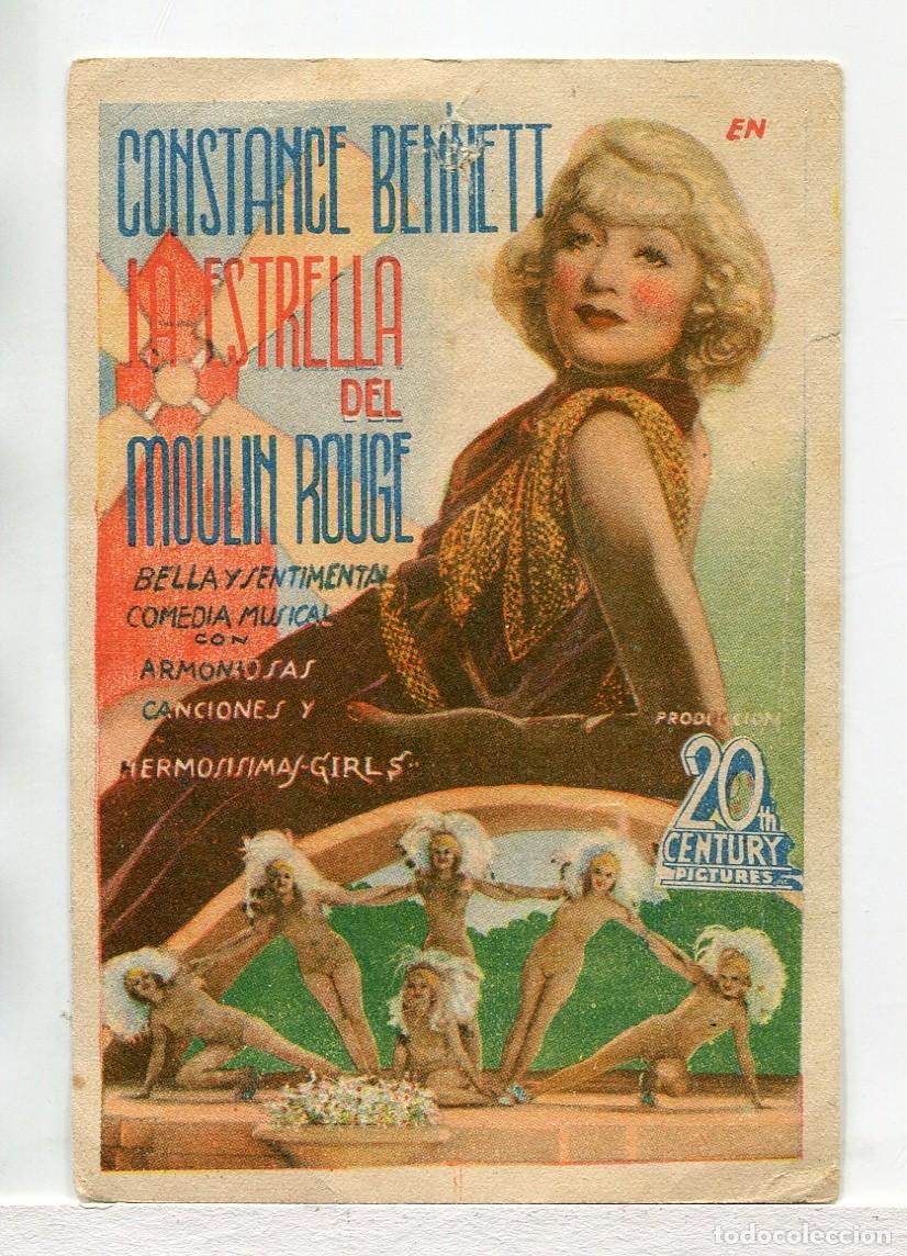 Cine: LA ESTRELLA DEL MOULIN ROUGE, con Constance Bennett - Foto 1