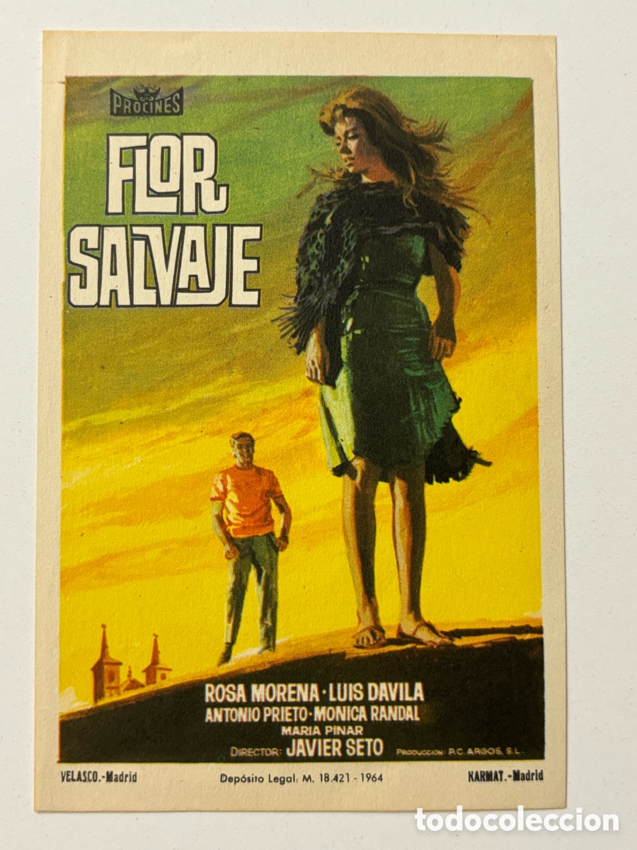 Cine: Programa flor salvaje Rosa Morena A13 - Foto 1