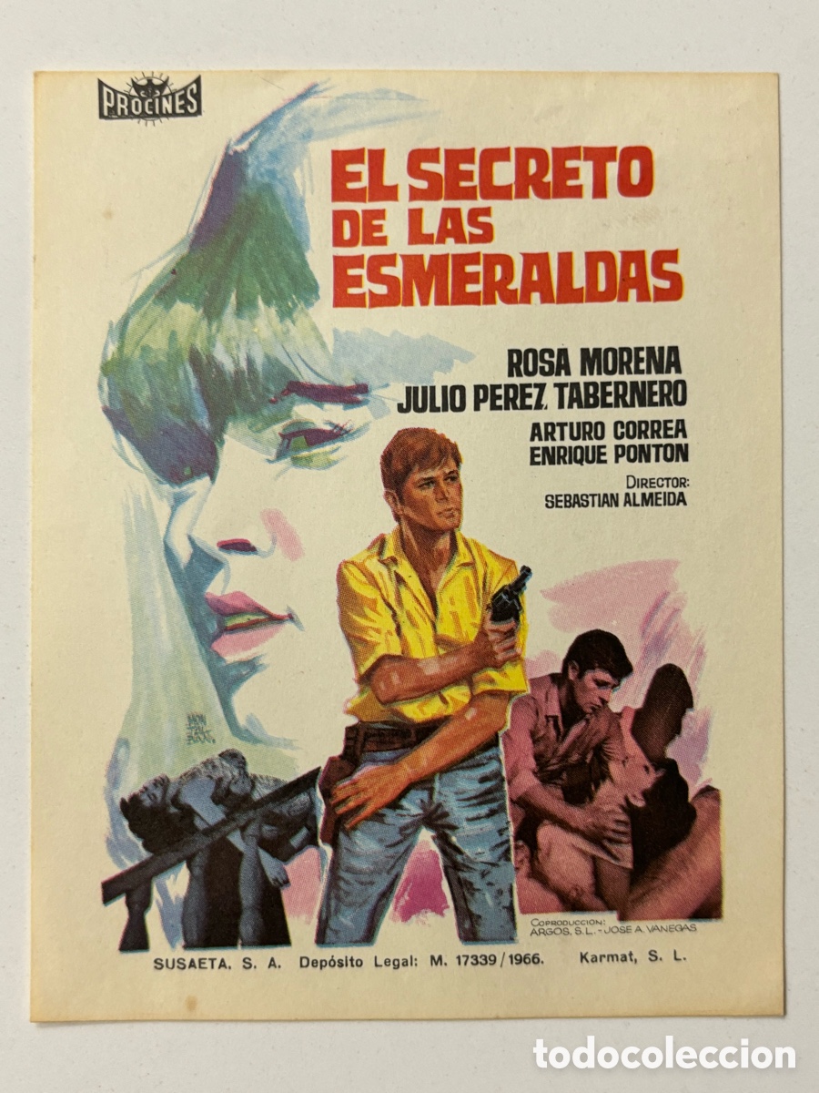 Cine: Programa el secreto de las esmeraldas Rosa Morena A13 - Foto 1