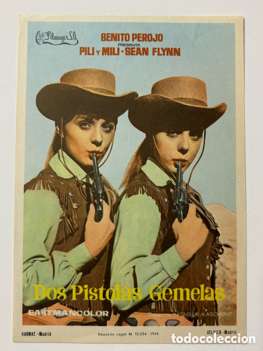 Cine: Programa las pistolas gemelas Pili y mili A13 - Foto 1