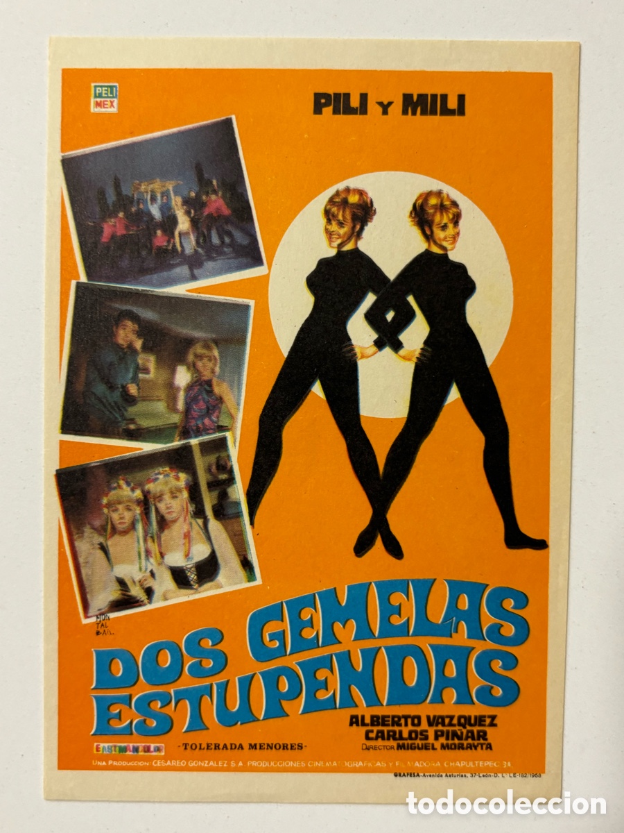 Cine: Programa dos gemelas estupendas Pili y mili A13 - Foto 1