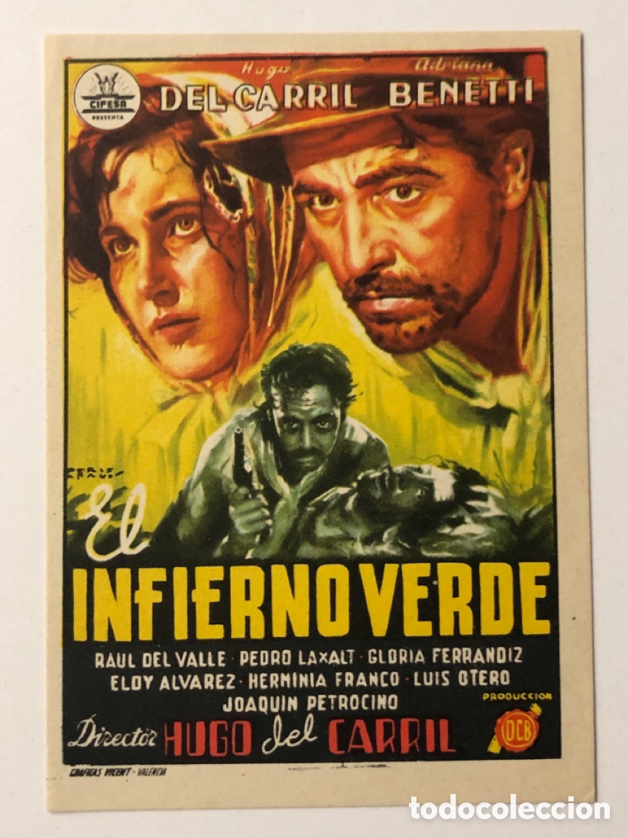 Cine: Programa Cifesa el infierno verde hugo del carril A13 - Foto 1