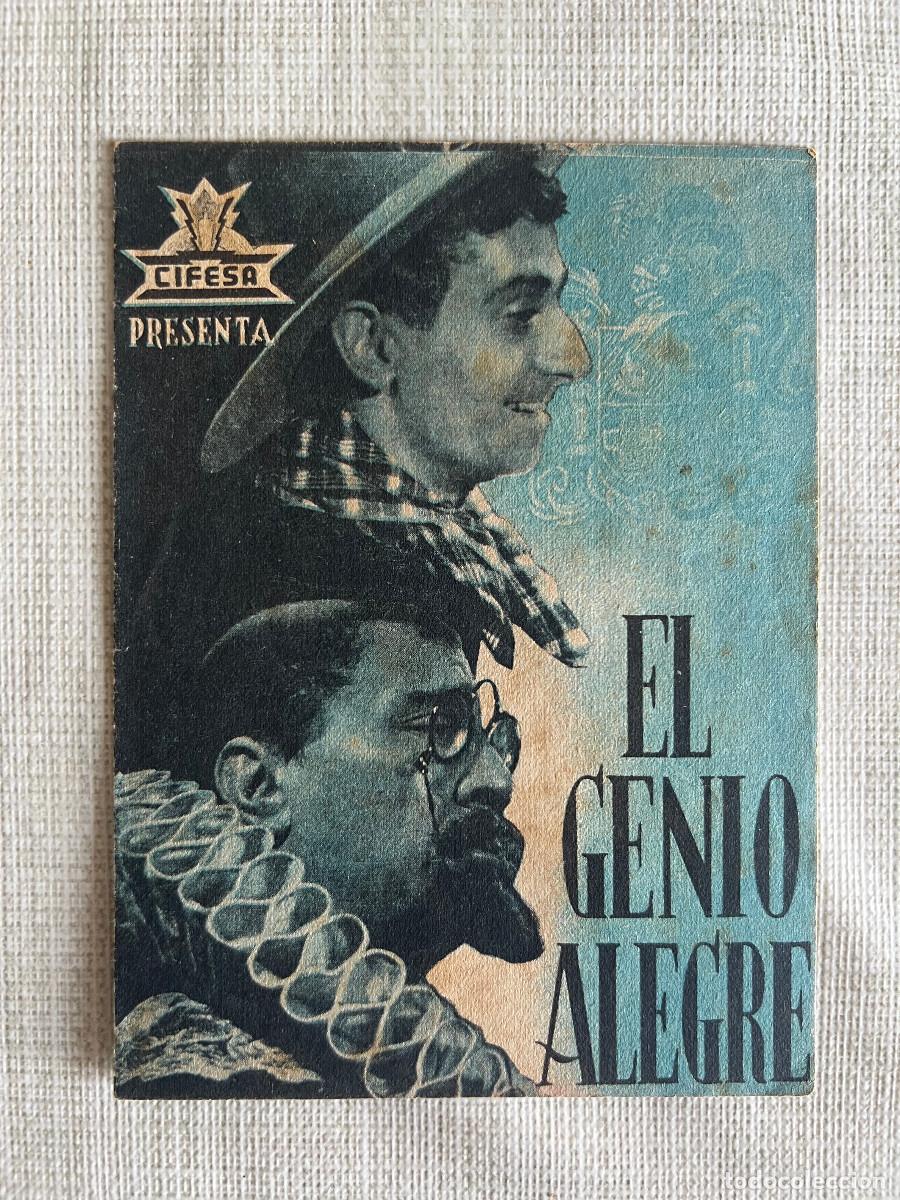 Cine: EL GENIO ALEGRE. Programa doble. - Foto 1