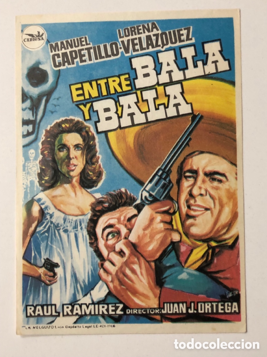 Cine: Programa entre bala y bala manuel capetillo A13 - Foto 1
