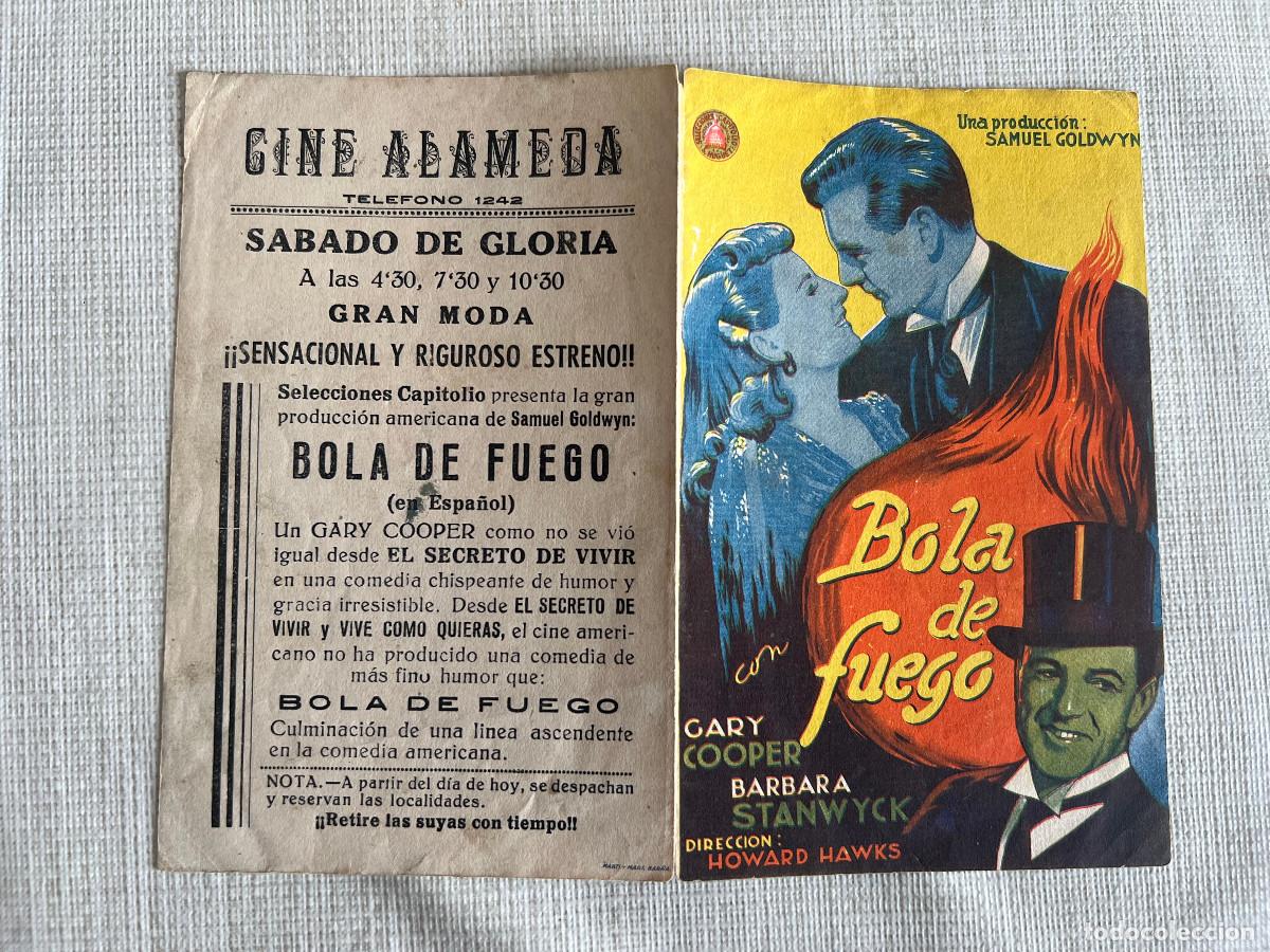 Cine: BOLA DE FUEGO. Programa doble. Gary Cooper - Foto 1