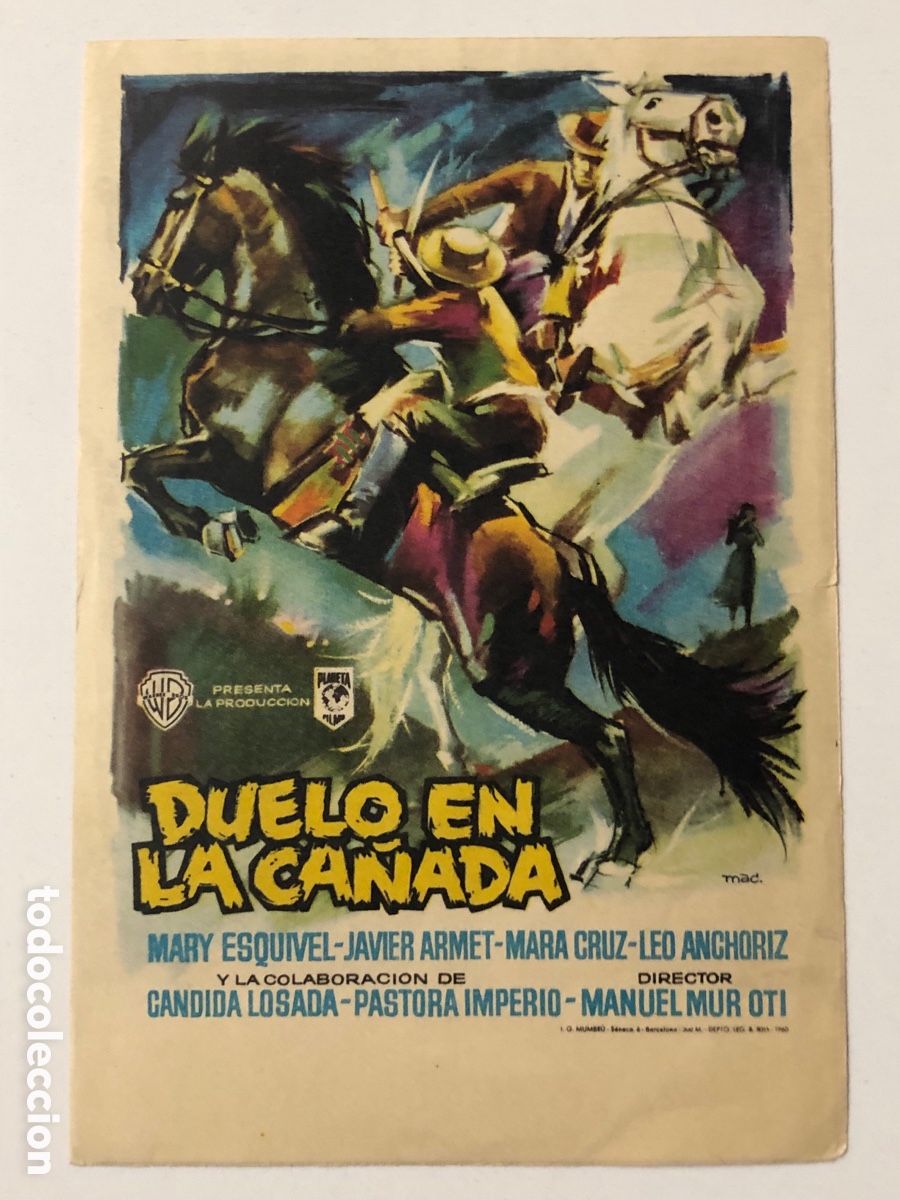 Cine: Programa duelo en la Ca&ntilde;ada mary Esquivel A13 - Foto 1