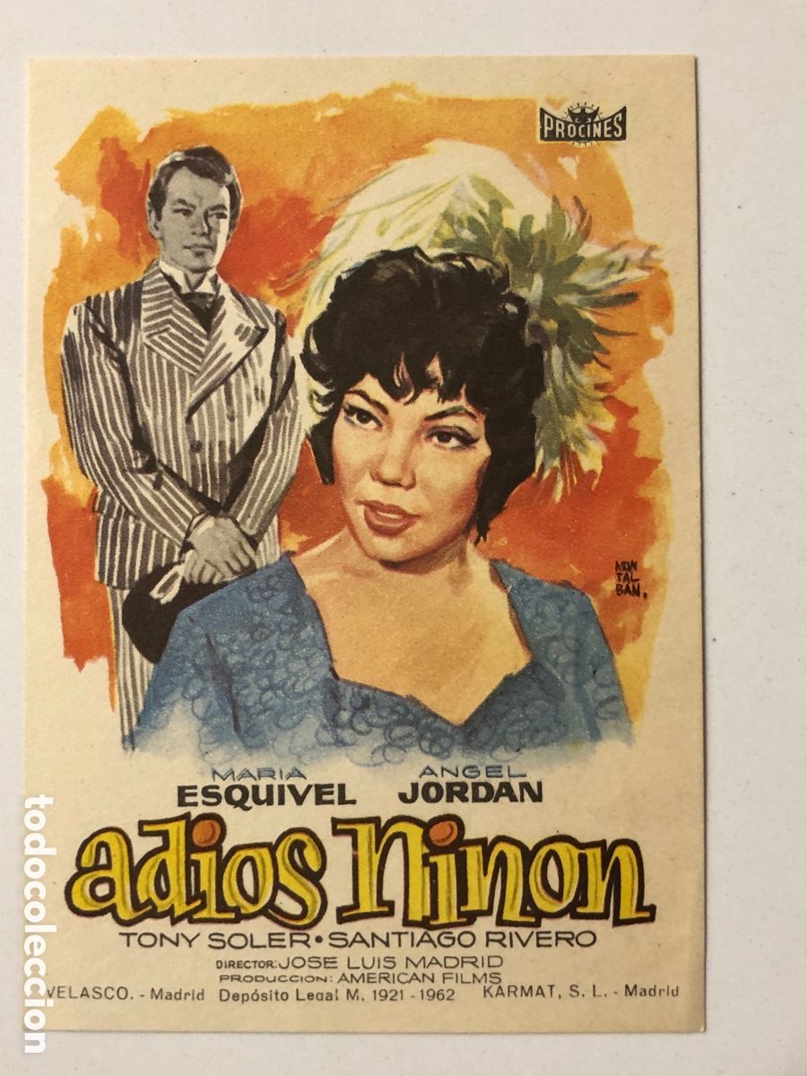 Cine: Programa adios ninon Maria Esquivel A13 - Foto 1