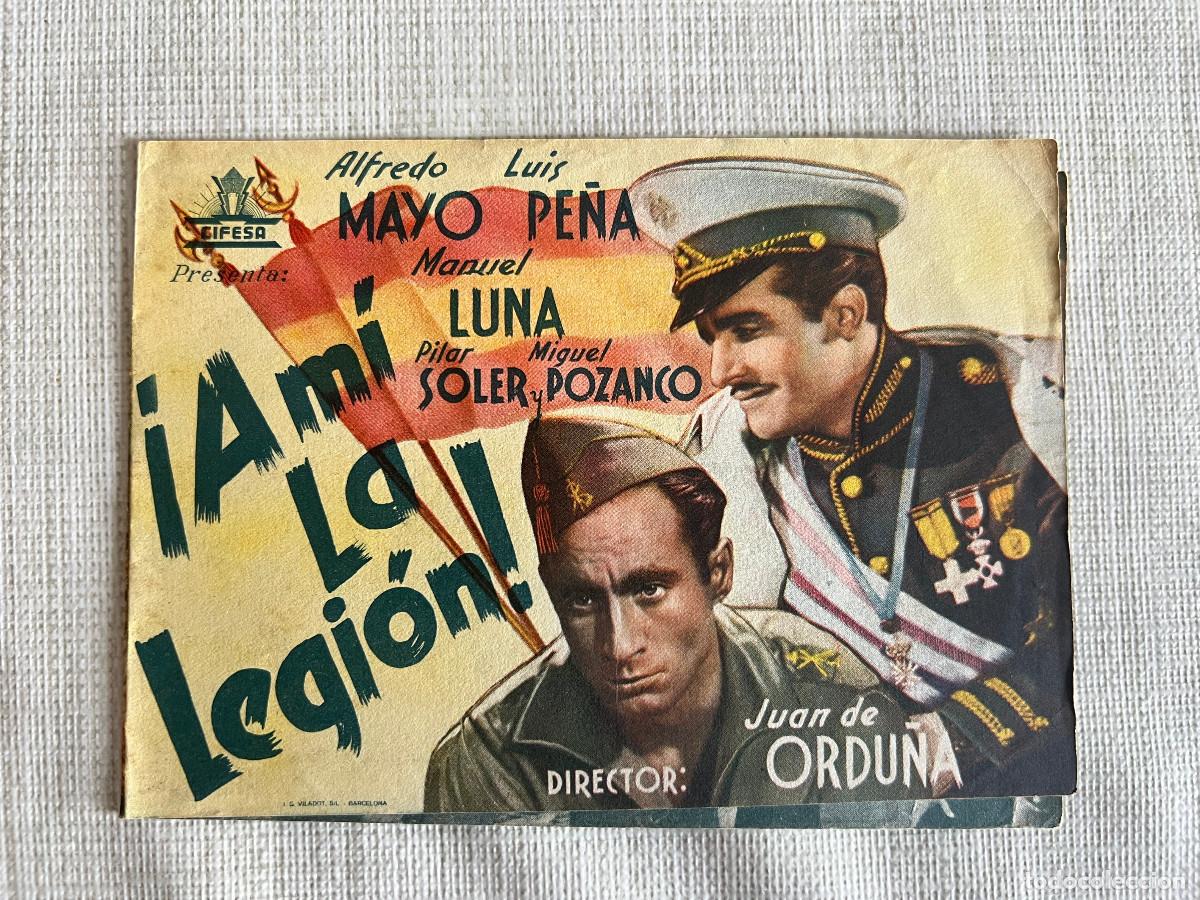 Cine: &iexcl;A MI LA LEGI&Oacute;N!. Programa doble. Alfredo Mayo - Foto 1