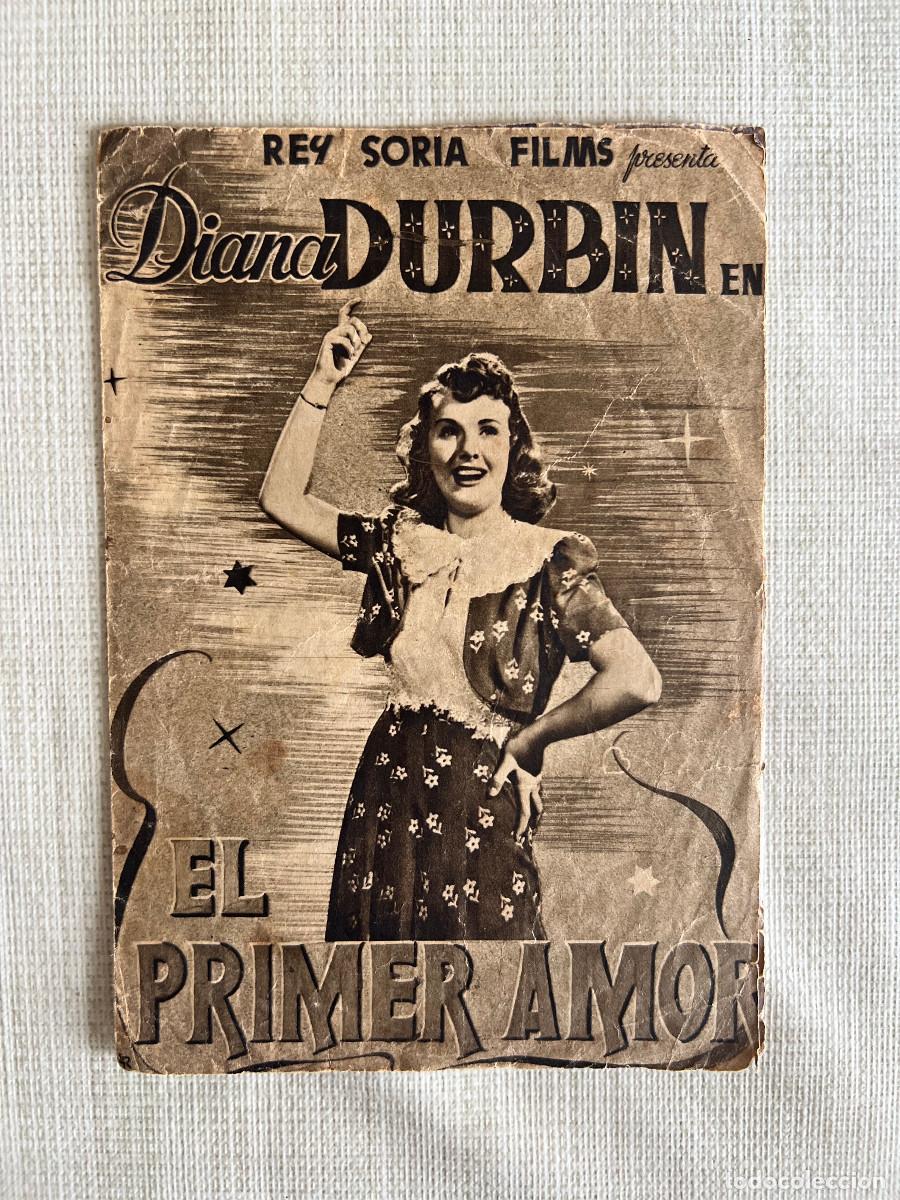 Cine: EL PRIMER AMOR. Programa doble. Diana Durbin. - Foto 1