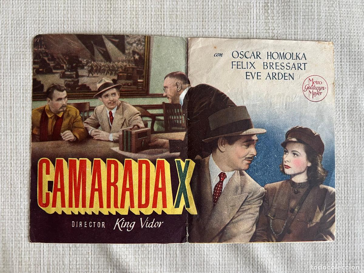 Cine: CAMARADA X. Programa doble. Clark Gable - Foto 2