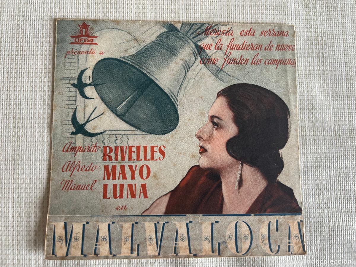 Cine: MALVALOCA. Programa doble. Amparo Rivelles. - Foto 1