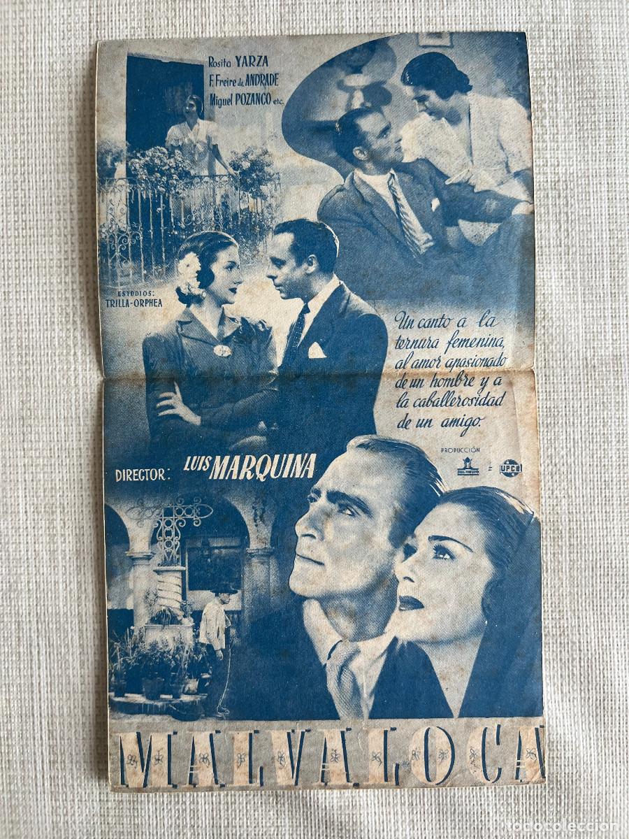 Cine: MALVALOCA. Programa doble. Amparo Rivelles. - Foto 3
