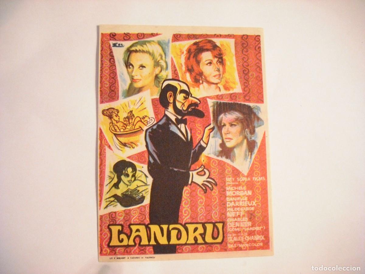 Cine: LANDRU. PROGRAMA SENCILLO SIN PUBLICIDAD - Foto 1