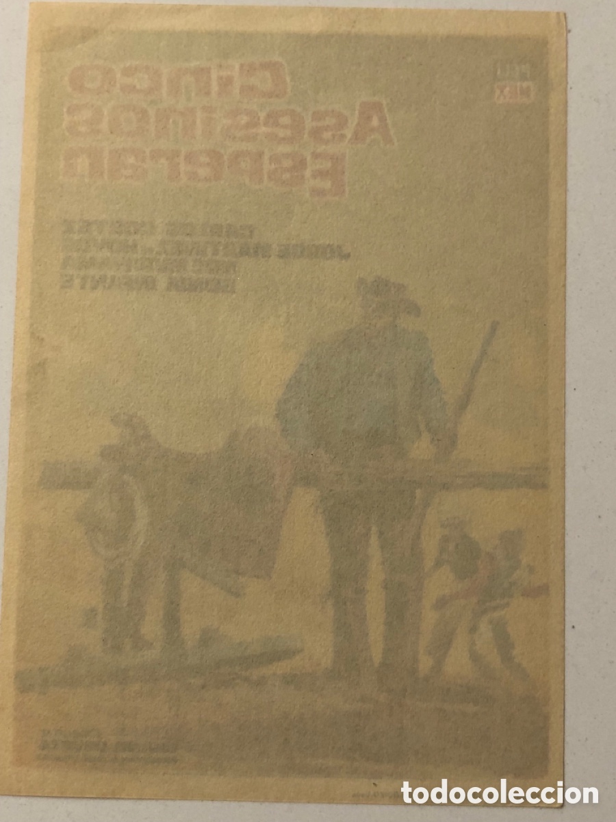 Cine: Programa cinco asesinos esperan carlos cortez A13 - Foto 2