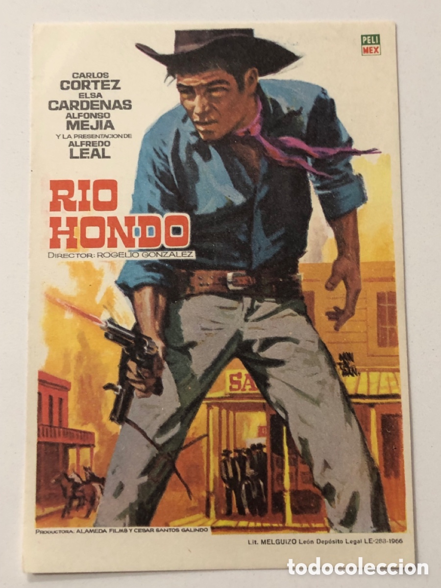 Cine: Programa r&iacute;o hondo carlos cortez A13 - Foto 1
