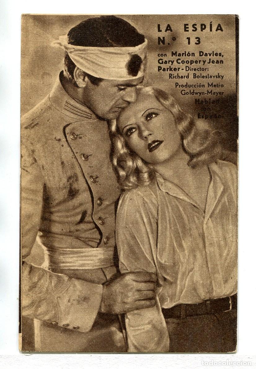 Cine: LA ESP&Iacute;A N&ordm; 13, con Gary Cooper. - Foto 1
