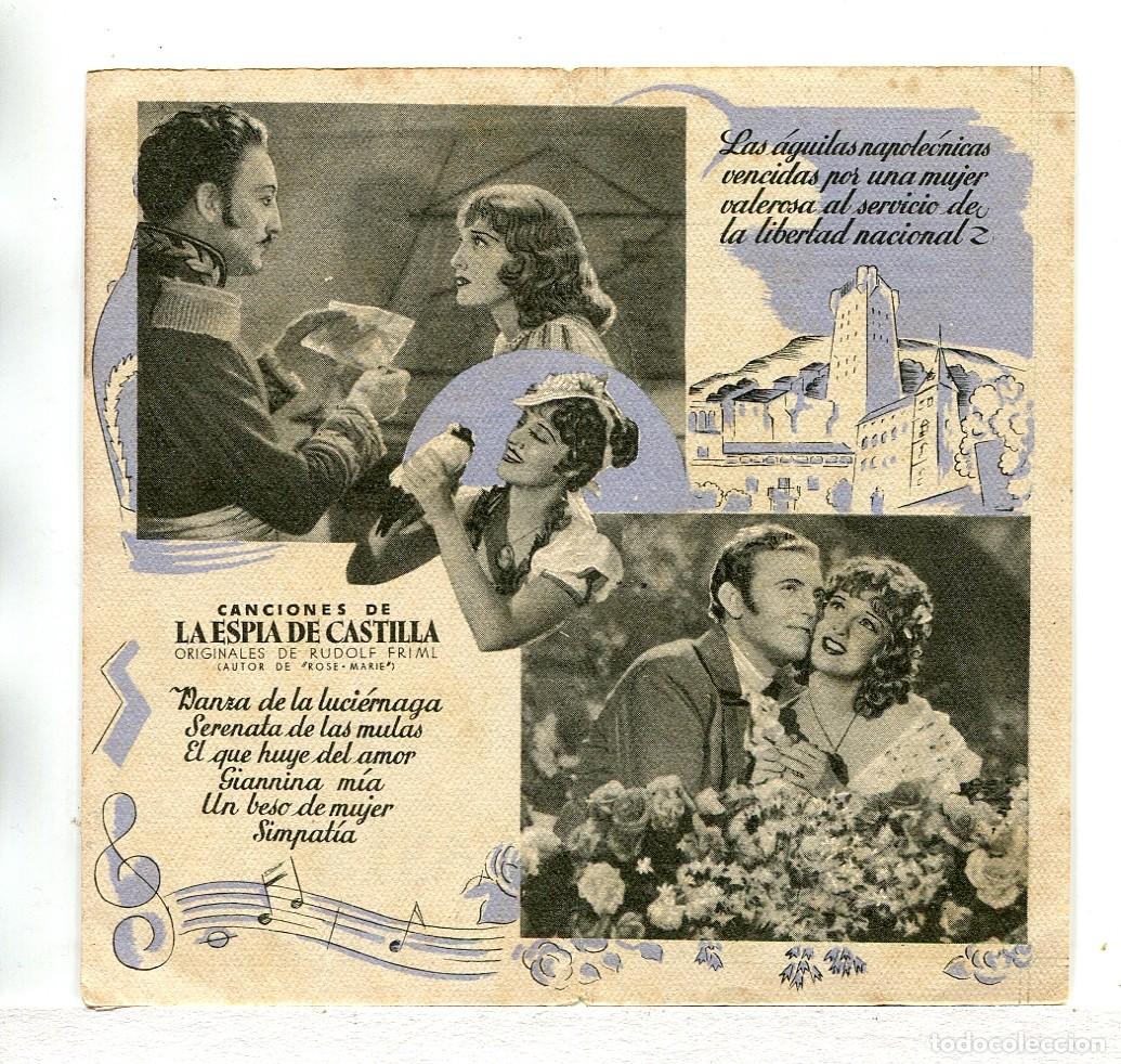 Cine: LA ESP&Iacute;A DE CASTILLA, con Jeanette MacDonald. - Foto 2