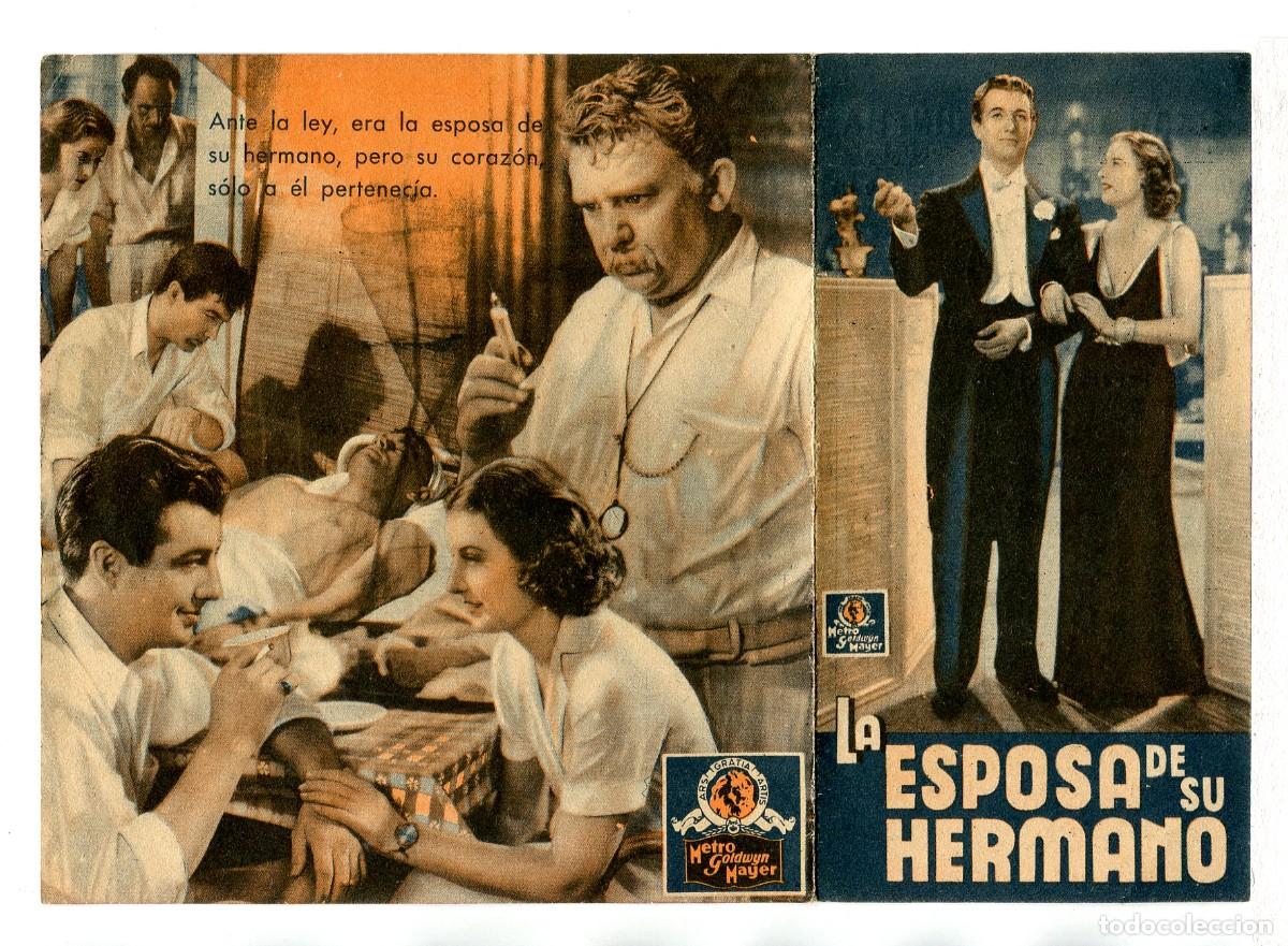Cine: LA ESPOSA DE SU HERMANO, con Robert Taylor. - Foto 1