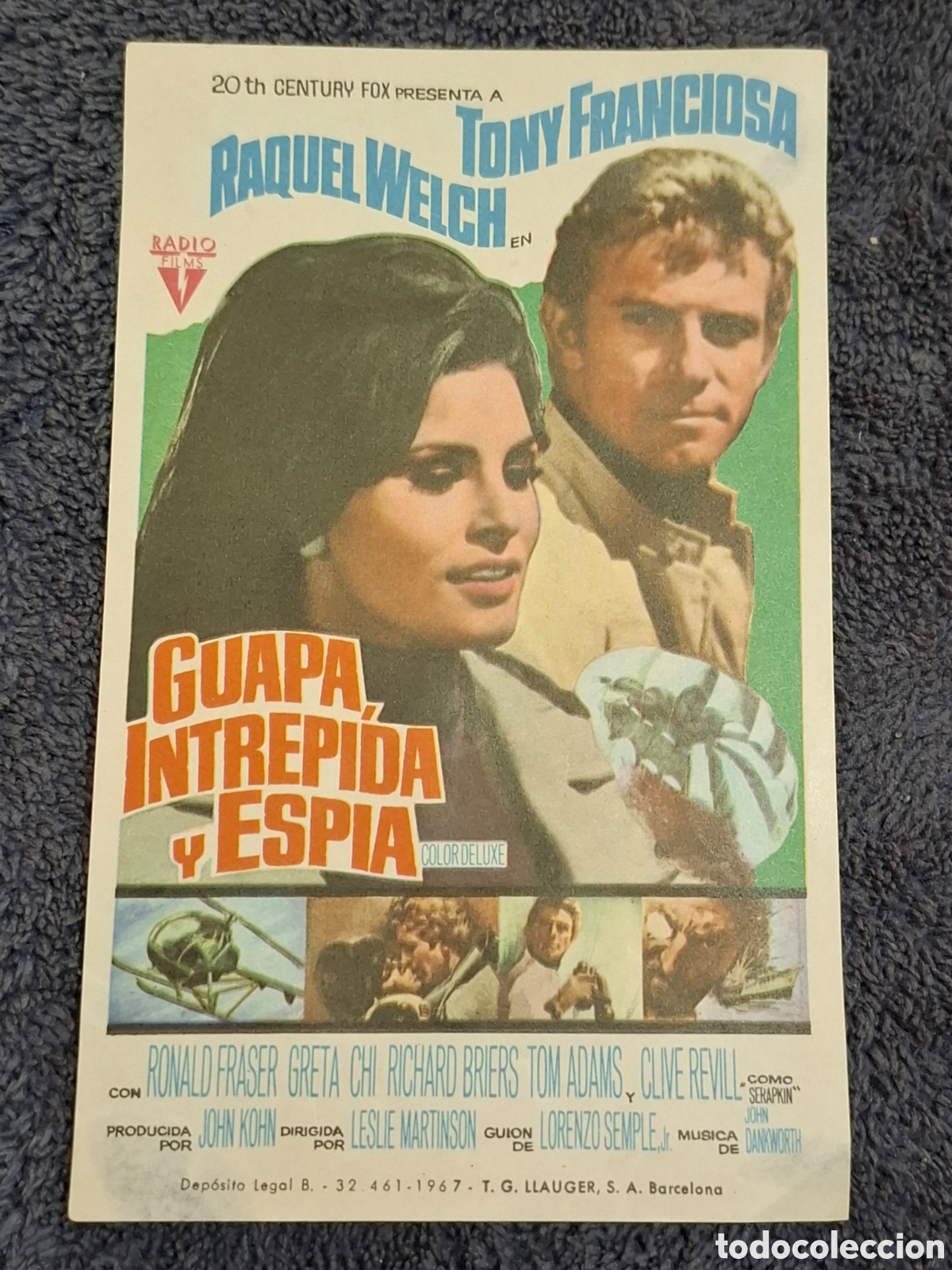 Cine: P4. Guapa Intr&eacute;pida Y Espia - Trasera Sin Imprimir. - Foto 1