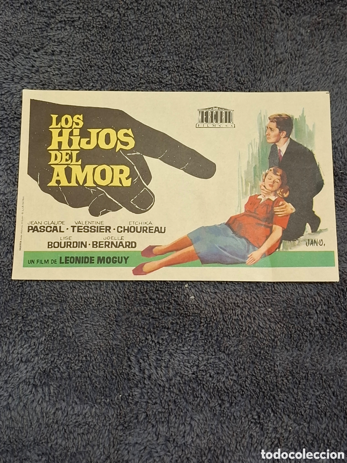 Cine: P4. Los Hijos Del Amor - Trasera Sin Imprimir. - Foto 1