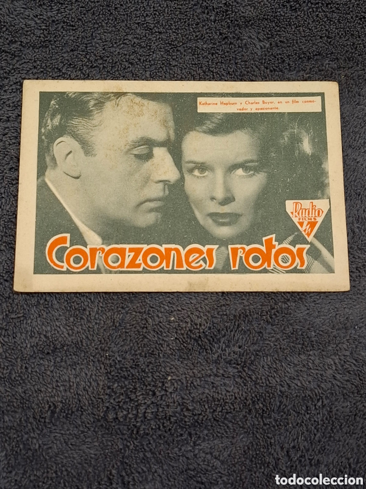 Cine: P4. Corazones Rotos - Trasera Sin Imprimir. - Foto 1