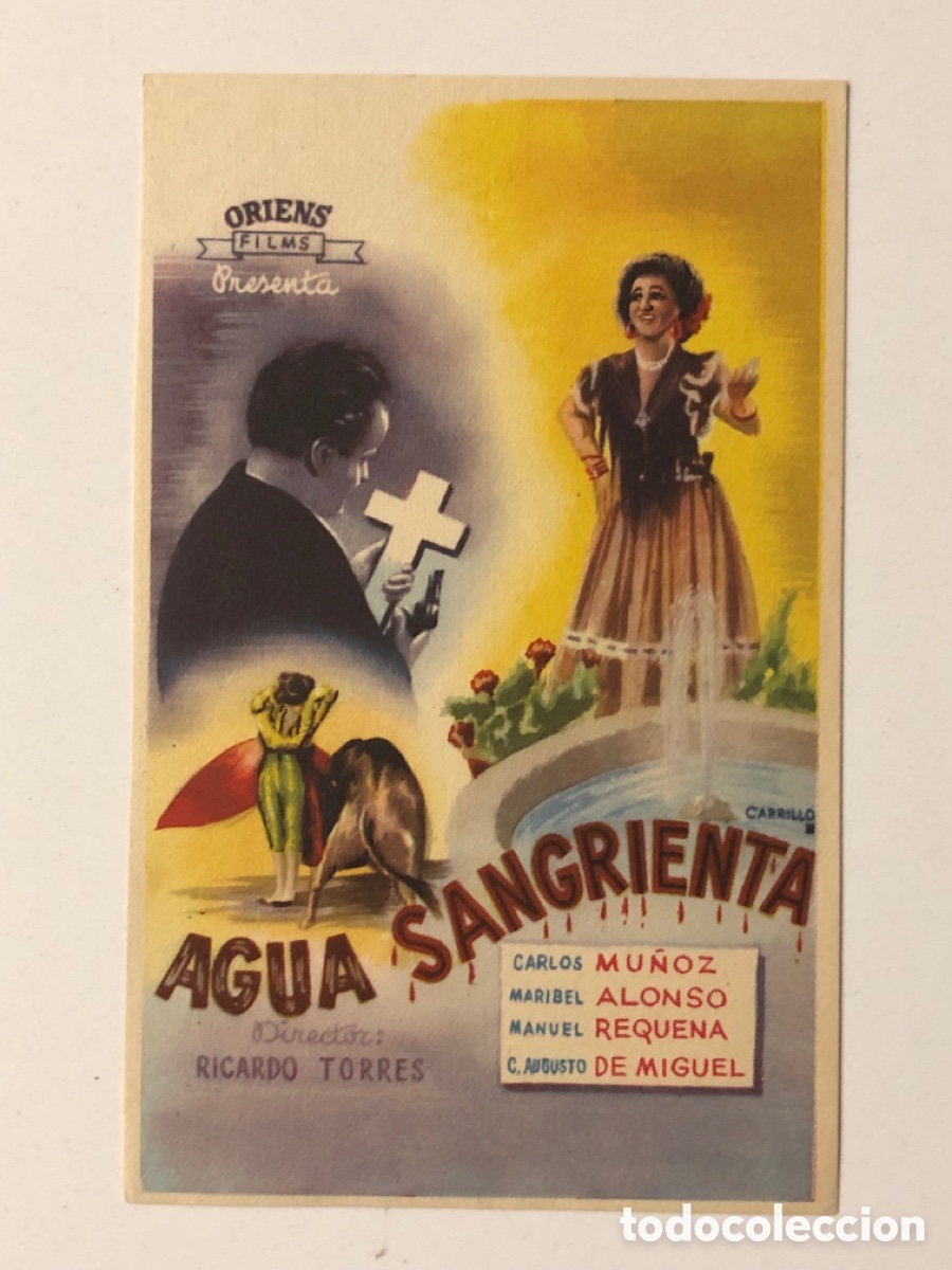 Cine: Programa agua sangrienta carlos Mu&ntilde;oz A13 - Foto 1