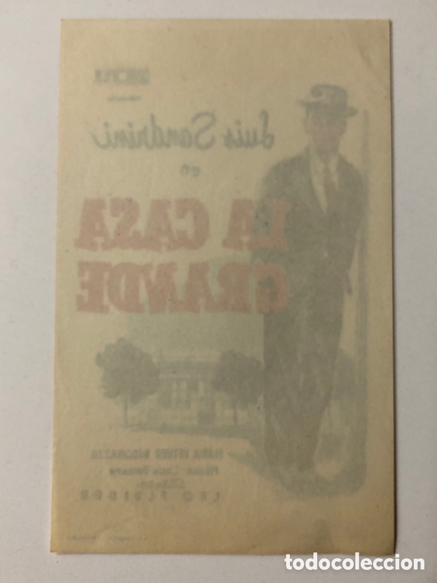 Cine: Programa la casa grande luis sandrini A13G3 - Foto 2
