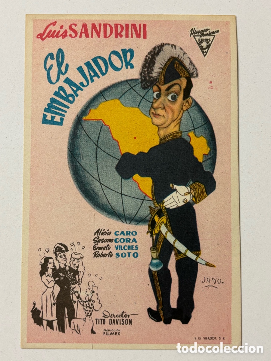 Cine: Programa el embajador luis sandrini A13G3 - Foto 1