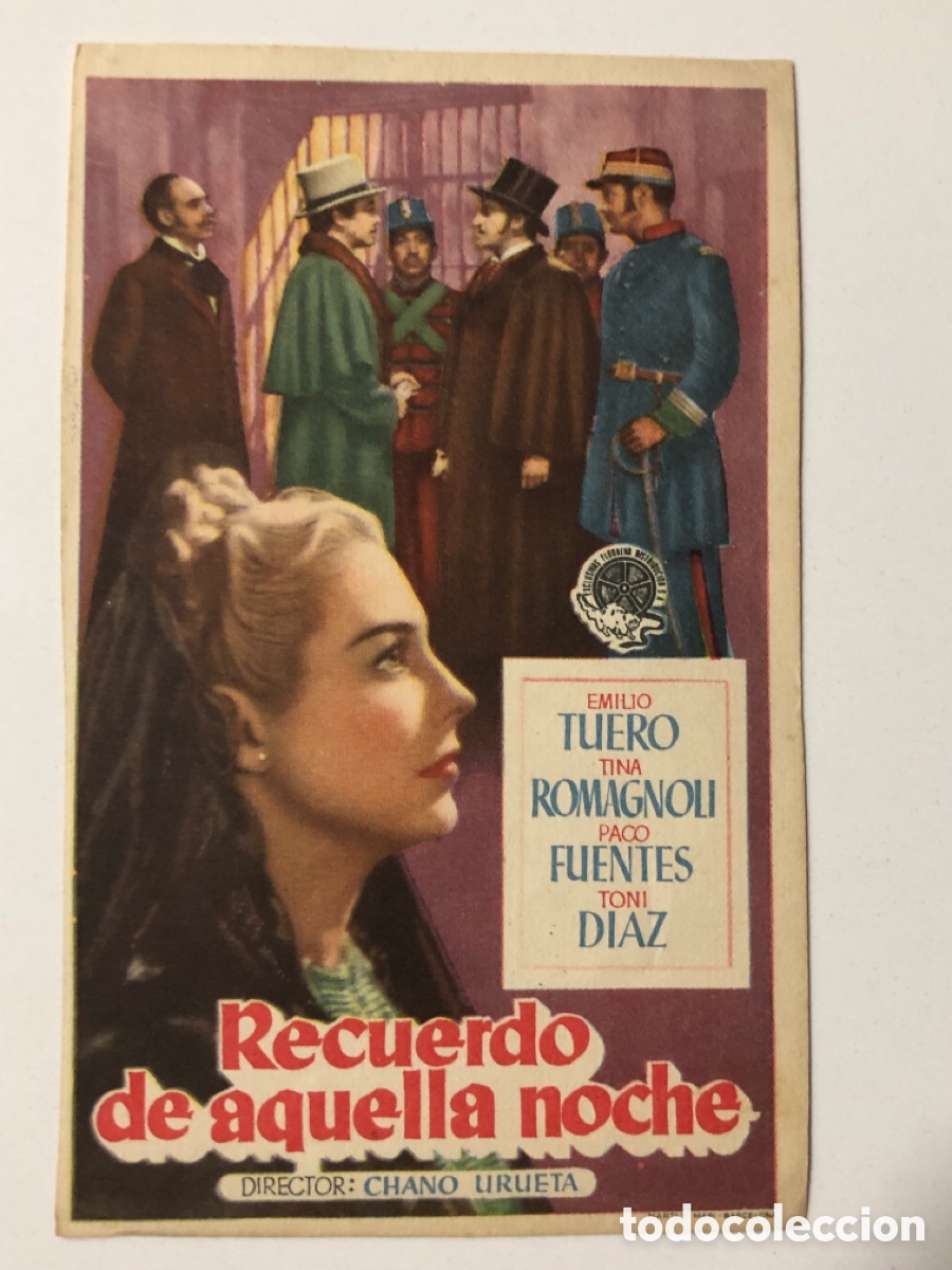 Cine: Programa recuerdo aquella noche Emilio Tuero A13 - Foto 1