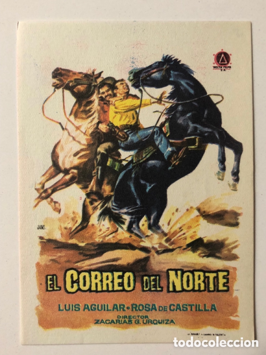 Cine: Programa el correo del norte luis Aguilar A13 - Foto 1