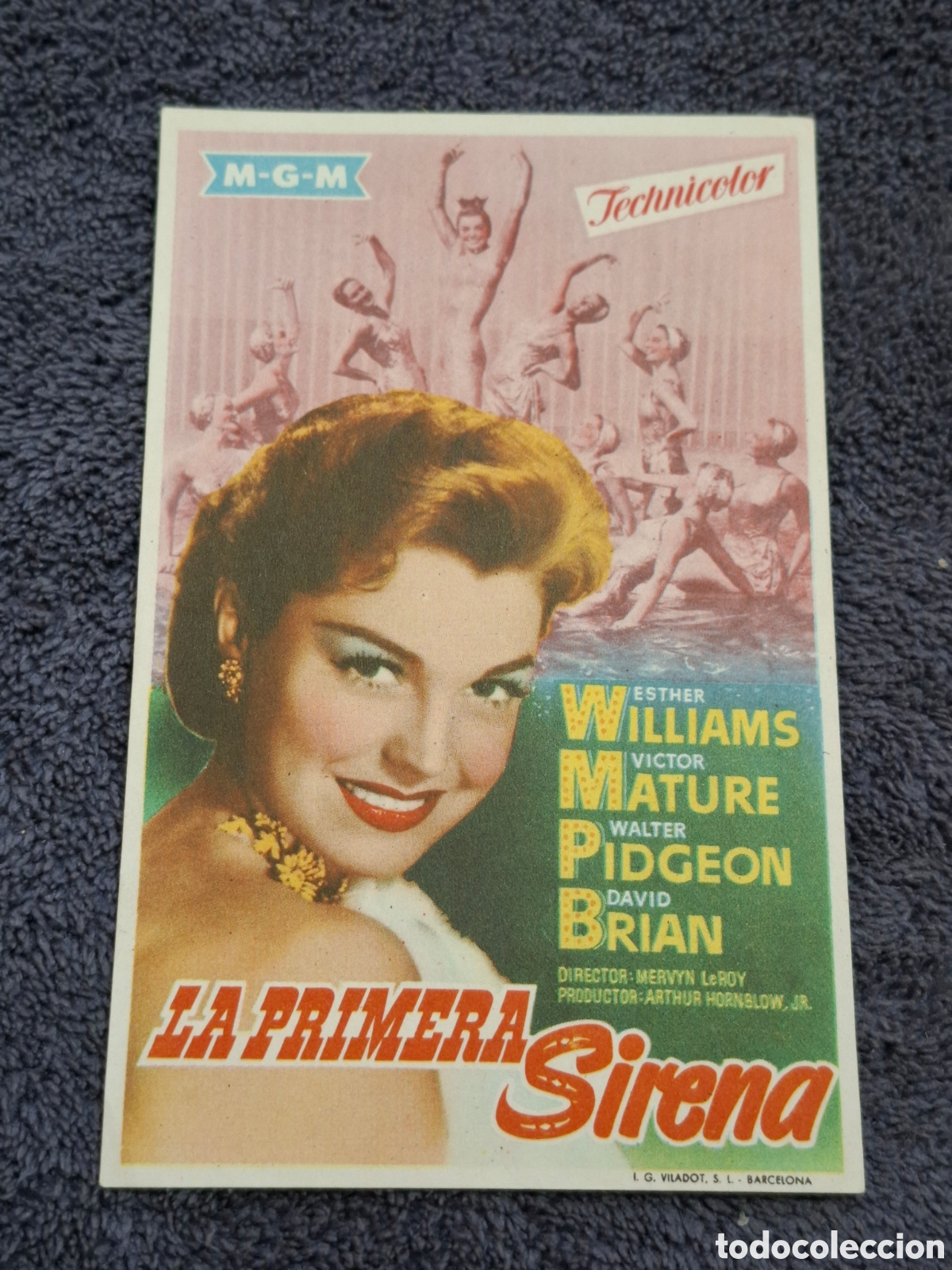Cine: P4. La Primera Sirena - Trasera Sin Imprimir. - Foto 1