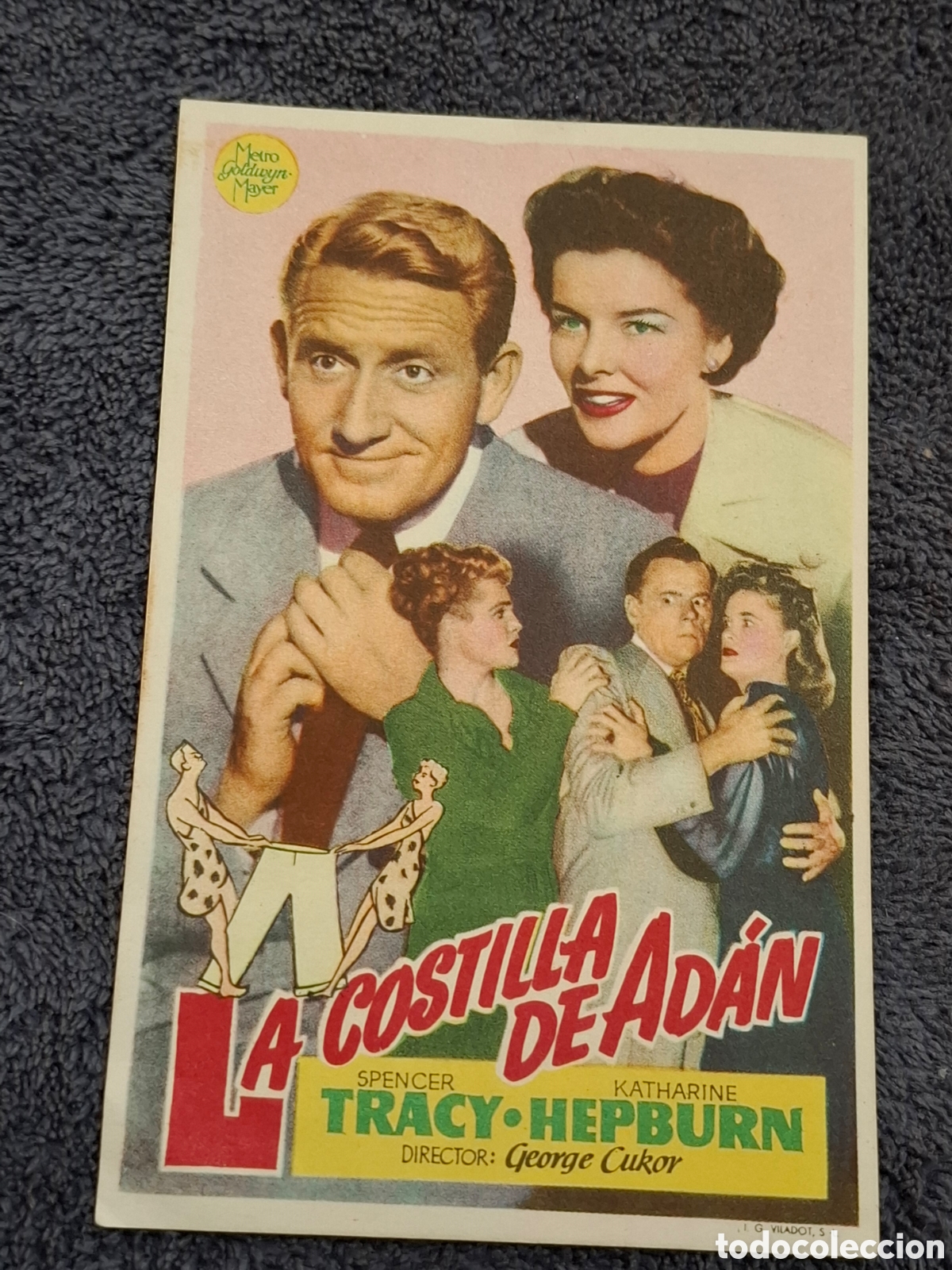 Cine: P4. La Costilla De Ad&aacute;n - Trasera Sin Imprimir. - Foto 1