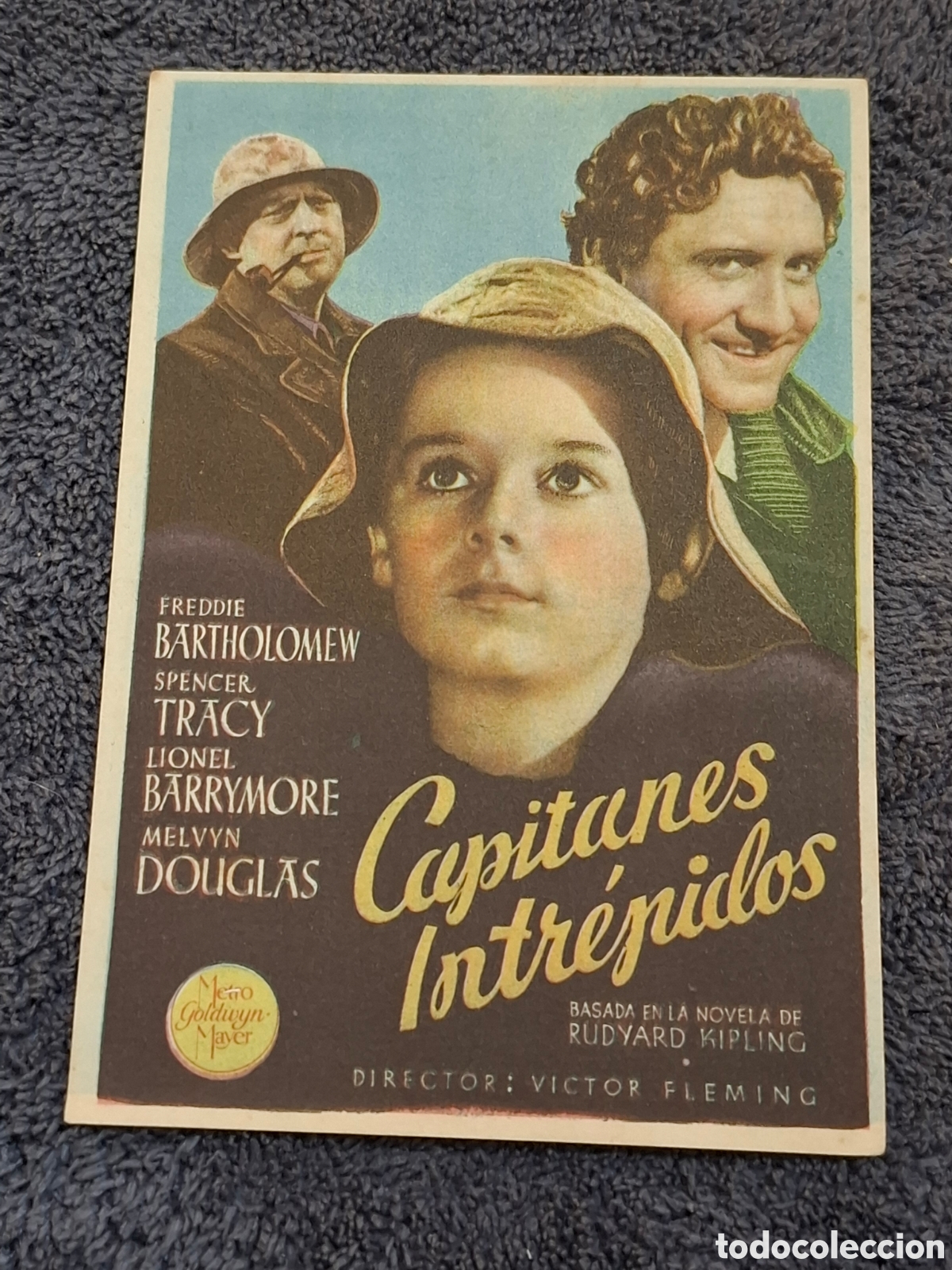 Cine: P4. Capitanes Intrepidos - Trasera Sin Imprimir. - Foto 1