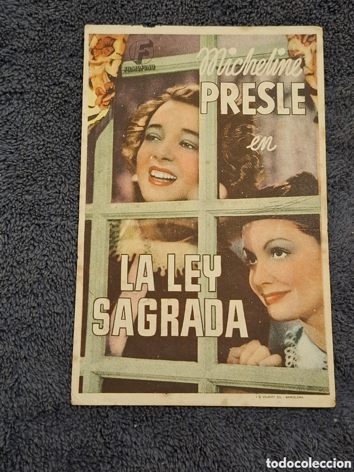 Cine: P4. La Ley Sagrada - Trasera Sin Imprimir. - Foto 1