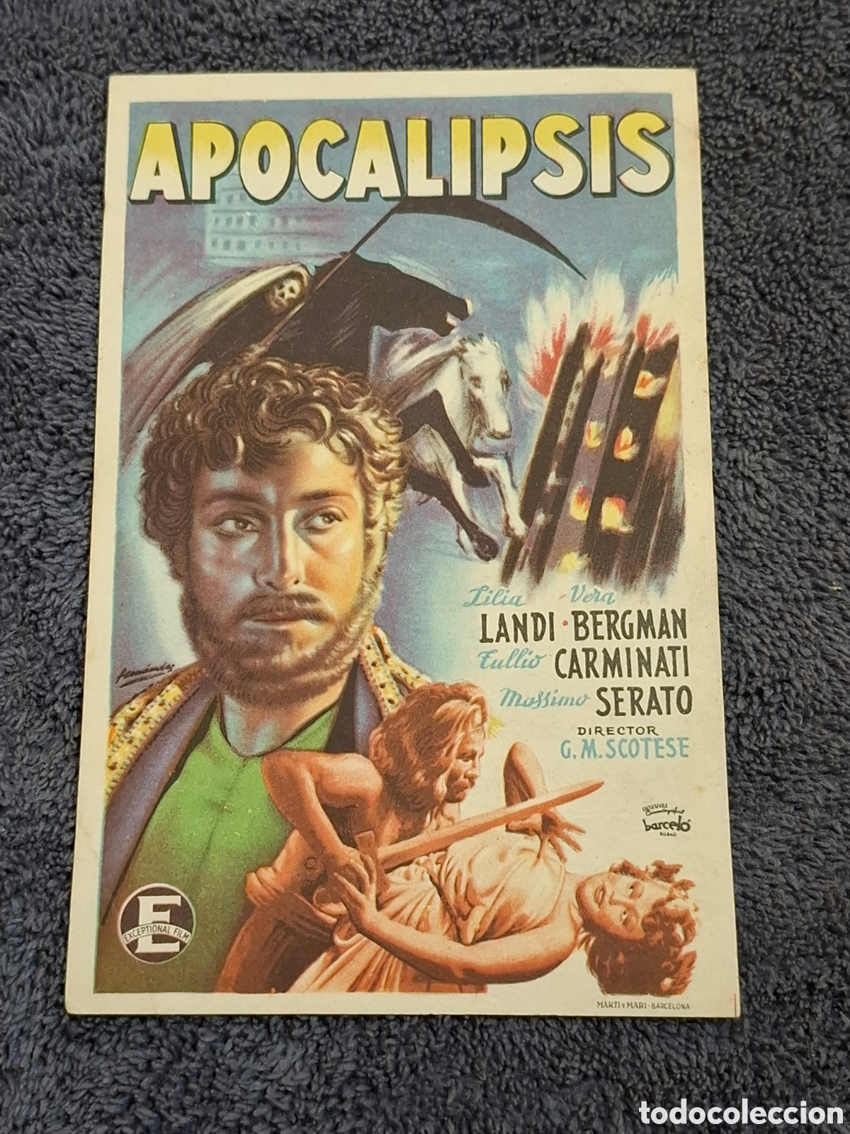 Cine: P4. Apocalipsis - Trasera Sin Imprimir. - Foto 1
