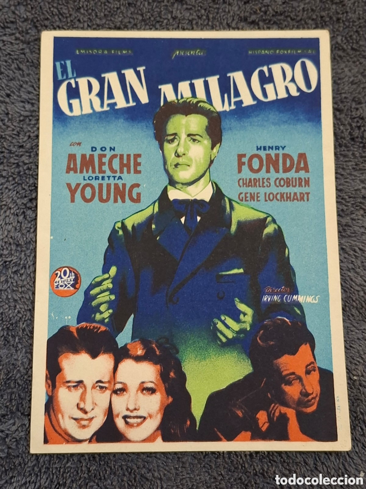 Cine: P4. El Gran Milagro - Trasera Sin Imprimir. - Foto 1